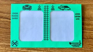 License Plate Sticker Envelope from Wisconsin, USA - Picture 1 of 2