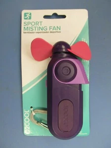 O2Cool Sport Carabiner Misting Fan Battery Operated Random color  #FMS0003  NEW - Picture 1 of 2