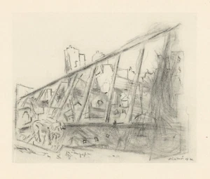 John Marin "Brooklyn Bridge" - Picture 1 of 1