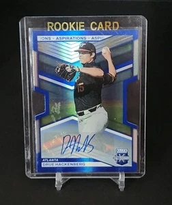 2023 Panini Elite Extra #66 Drue Hackenberg RC Auto Prospect /85 Braves - Picture 1 of 3
