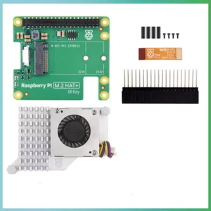 Raspberry Pi M.2 HAT+ with Active Cooler for raspberry pi 5 - Afbeelding 1 van 7