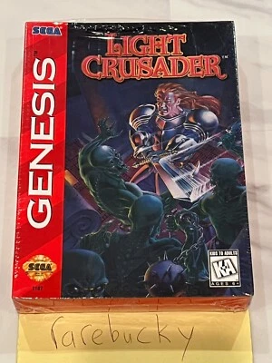 Light Crusader (Sega Genesis) NEW FACTORY SEALED, NEAR-MINT, RARE! - Image 1 of 4