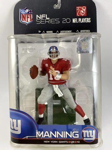McFarlane Variant Jersey Figure NFL Series 20 Eli Manning New York Giants G-Men Cover