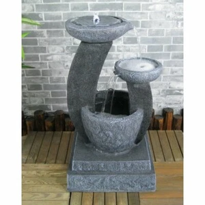 Solarbrunnen Cascade Solarspringbrunnen Kaskade Brunnen Solar-Brunnen - Bild 1 von 7