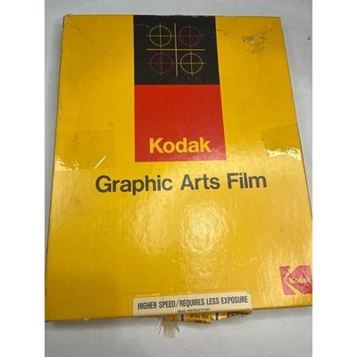 Película de artes gráficas Kodak 2556 Kodalith Ortho tipo 3 11x14 50 hojas Foto 1 de 4