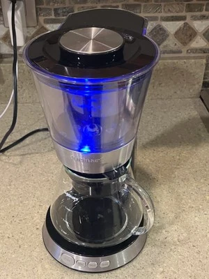 Cafetera automática de preparación en frío Cuisinart con jarra de vidrio de 7 tazas - DCB-10FR Foto 1 de 4