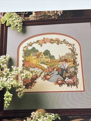 Summer Garden Cross Stitch Pattern Pages From Book - Image 1 of 4