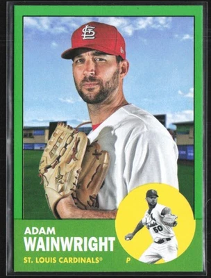 Adam Wainwright 2022 Topps Archives Green /125 #60 St. Louis Cardinals - Image 1 of 3