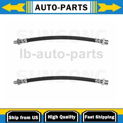 Manguera de freno exterior trasera línea Sunsong 2 piezas para Eagle Summit 1989-1990 Foto 1 de 4