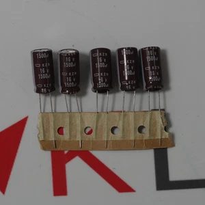 5 X Condensateur  16V 1500uf - Picture 1 of 1