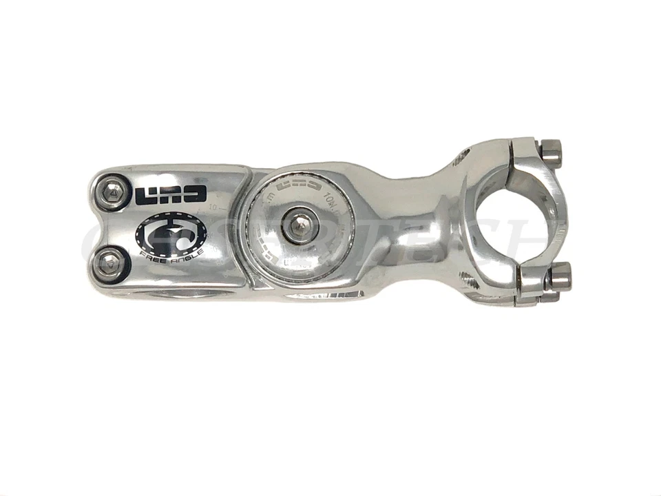 Nuevo Uno MTB Bicicleta Bicicleta Vástago Ajustable 1-1/8" 90mm Diámetro 25.4mm Plateado Foto 1 de 1