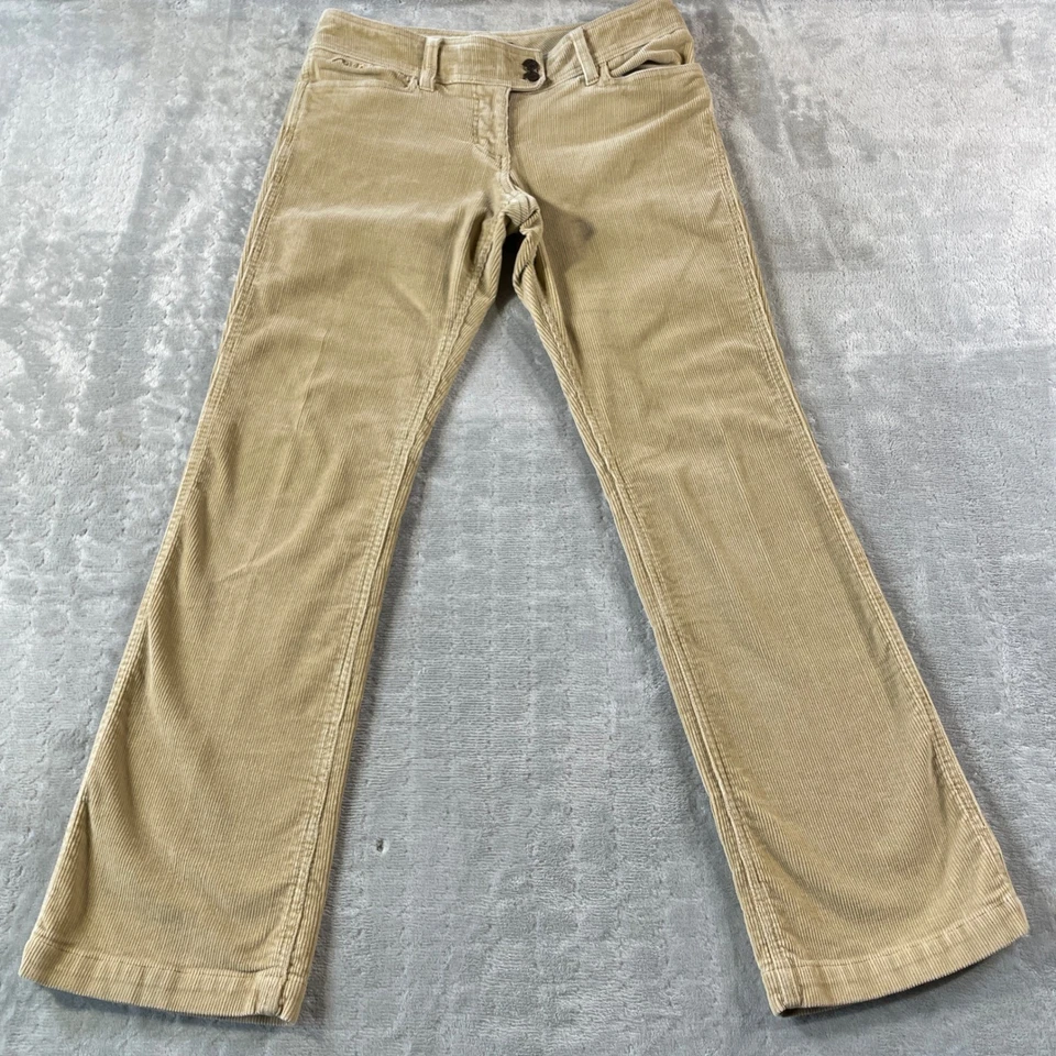 Pantalones Mountain Khakis Mujer 8 Largos Beige Pana Bootcut Informales Exterior Foto 1 de 4