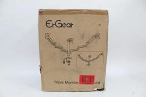 ErGear Triple Monitor Mount for 13-27 inch Screens - EGTS5B-1 - Afbeelding 1 van 3