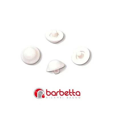 PARACOLPI PER SEDILI WC DIAM. mm.22x9h-CON PERNO - Immagine 1 di 2