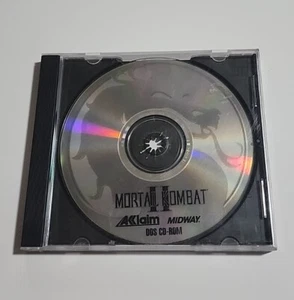 Mortal Kombat II (Acclaim Midway, 1993) DOS PC CD-ROM Disc - Picture 1 of 2