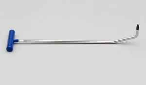 ST-6 1/2" diam,22 1/2" length, 1 1/2" toe, 90 angle, 5/16" changeable threads - Picture 1 of 2
