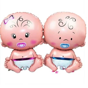 Set Of Baby Boy & Girl Balloon Gender Reveal Balloon Baby Shower Decoration * - Picture 1 of 30