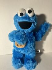 Sesame Street Soft Cookie Monster Plush 13” Stuffed Animal Toy Factory Clean