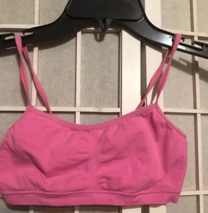 Girls SIZE LARGE Cotton TRAINER Bra, PINK - Picture 1 of 3