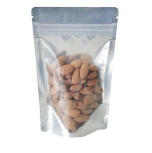 5000 X 12/20cm Clear Fronted Display Mylar Foil Standup Food Pouch Bags - Picture 1 of 1