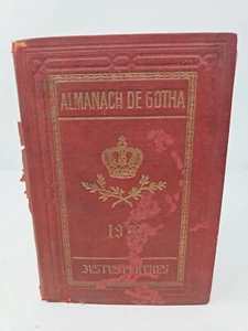 Almanach de Gotha 1915 - Annuaire Généalogique Vintage Hardcover Pocket Book - Picture 1 of 9