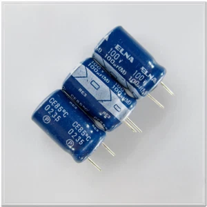 Condensador electrolítico ELNA RE3 Series 100uF/100V 100V/100uF 10x16mm - Imagen 1 de 2