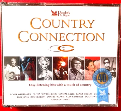Country Connection 6-CD Box Set NEW SEALED Merle Haggard/Dolly Parton/Jim Reeves - Image 1 of 4