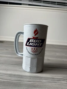 Budweiser Bud Light, Super Liter Brand, 1996 Atlanta Olympics Plastic Mug - Picture 1 of 8
