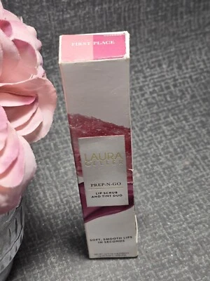 Laura Geller Prep-N-Go скраб для губ и оттенок двойной первое место 0,16  - Изображение 1 из 4