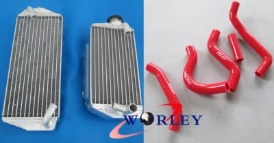 Radiador de aluminio + manguera de silicona para Suzuki RMZ450 2007 RMZ 450 RMZ-450 07 Foto 1 de 4