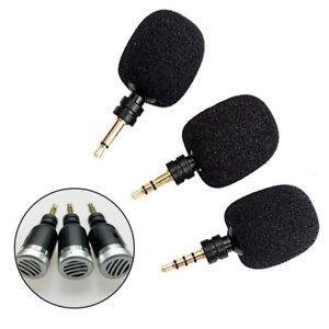 Microphone Noise Cancelling Mini Microphone Smartphones ABS+Cotton Durable New