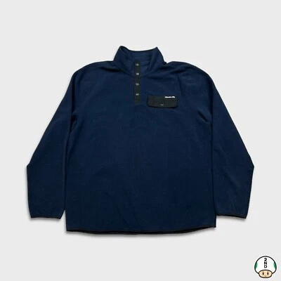 Chaqueta Pullover T Snap Vintage Roots Fleece Canada Para Hombres 2XL Azul Clásico Exterior Foto 1 de 4