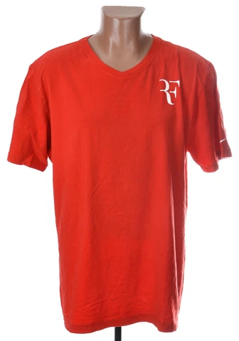 NIKE ROGER FEDERER TENNIS SHIRT SIZE XL ADULT Cover