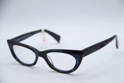 NUEVOS ANTEOJOS MORGENTHAL FREDERICS 621 AZUL REJILLA TRT AUTÉNTICO DISEÑADOR 50-17 Foto 1 de 4