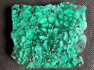 MALACHITE Crystal Slab, Green Malachite Stone, Jewelry Making, Home Decor, 50407 - Picture 1 of 10