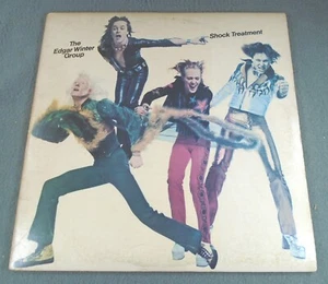 Edgar Winter Group SHOCK TREATMENT ~ vinyl LP record 1974 Epic Records PE 32461 - Picture 1 of 8