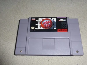 SUPER NINTENDO SNES GAME CARTRIDGE ONLY NBA JAM ACCLAIM - Picture 1 of 3