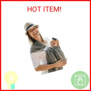 Hip Baby Wrap Ring Sling Baby Carrier for Infants and Toddlers - Beautiful, 100% - Picture 1 of 2