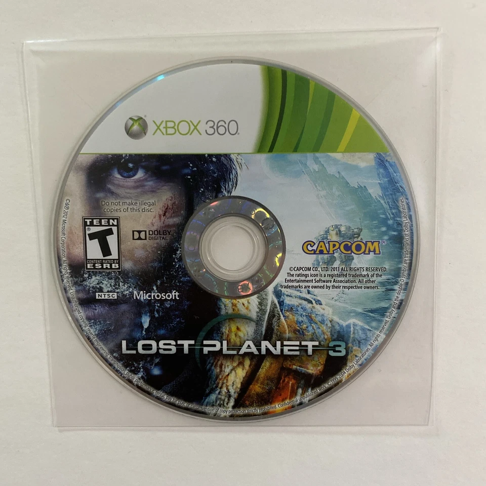 Lost Planet 3 (Microsoft Xbox 360, 2013) Disc Only! - Image 1 of 1