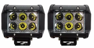 2er Set Universal LED Scheinwerfer für Auto LKW SUV Motorrad - Bild 1 von 5