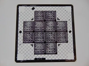 Cray 3 Supercomputer PCB Photomask for Board DP-02  Layer 2  Micromask - Picture 1 of 9