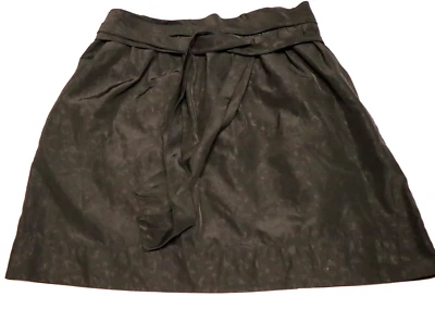 Y2K LOVE 21 Cinturón Incorporado Negro Estampado Guepardo Falda Forrada Talla M (28W x 18) Foto 1 de 4