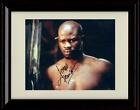Unframed Djimon Hounsou Autograph Promo Print - Close Up Black Background