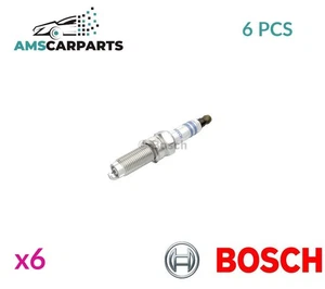 ENGINE SPARK PLUG SET PLUGS 0 242 140 523 BOSCH 6PCS NEW OE REPLACEMENT - Picture 1 of 11