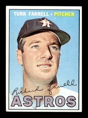 1967 Topps #190 Turk Farrell Astros EX-MT *w8 - Image 1 of 2