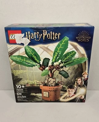 Lego Harry Potter Wizarding World Mandrake Figure & Pot Plant Set 76433 NEW - Image 1 of 4