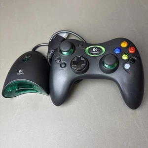 Logitech Cordless Precision Controller for Original Xbox with Wireless Receiver - Picture 1 of 4