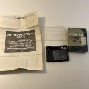 Contax RTS II Focusing Screen FS-7 FS 7 Crosshair Type in Original Factory Box - Picture 1 of 7