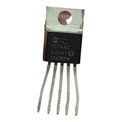 Microchip TC74A0-5.0VAT IC THERMAL SENSOR 1310RRM E3 - Image 1 of 4