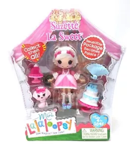 Mini Lalaloopsy Figure Doll Suzette La Sweet #5 of Series 6 Cake Dessert Kid Toy - Picture 1 of 2